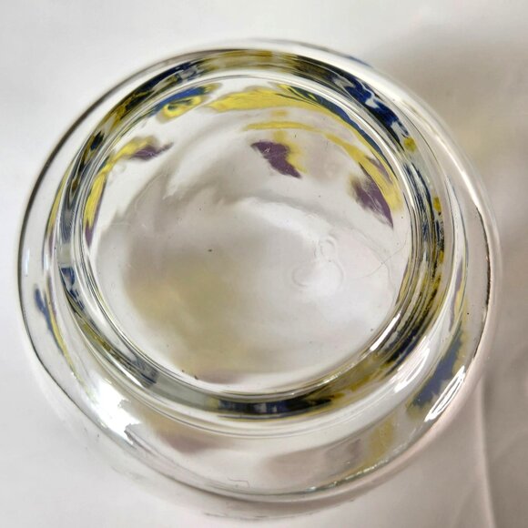 Vintage Libbey Embossed Butterfly Glasses Tumblers Glass 3.25" Retro USA - Picture 5 of 9